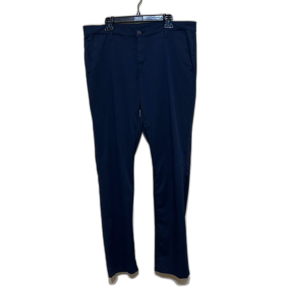 AG Adriano Goldschmied Marshall Slim Trouser Pants Mens 38R x 35 Navy Blue